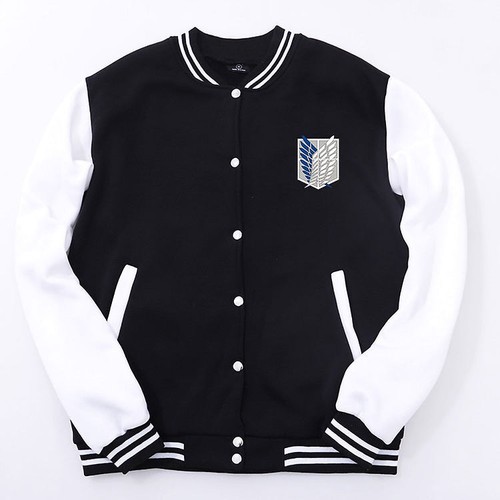 Anime Attack On Titan Survey Legion Sweatshirt Baseball Uniform Jacke Mantel - Bild 2 von 7