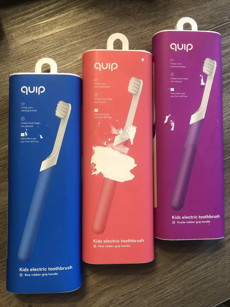 Quip KIDS Electric Sonic Toothbrush Waterproof timer 3 month