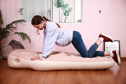 Inflatable Pregnancy Pillow Yoga Mat for Mattress Maternity Body Bed Pillow Mat - Picture 11 of 22