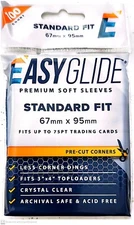 Pack of 100 Shellz Penny Card Soft Sleeves 45 Degree Corner Protection FAST SHIP