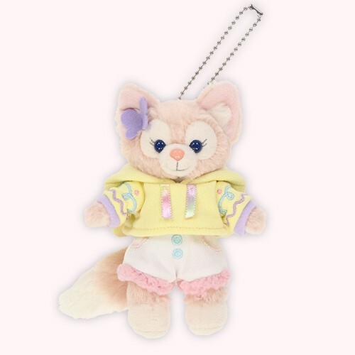 Disney Sea Duffy and Friends Come Find Spring Plush badge keychain Lina Bell - Picture 1 of 3