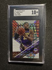 2019 SGC 10 will to win MOSAIC Lebron James SP
