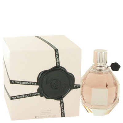 Flowerbomb Women's Perfume by Viktor & Rolf 3.4oz/100ml Eau De Parfum Spray