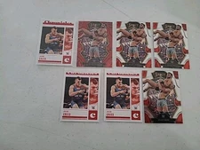 JULIUS CREED 7 CARD WWE PANINI LOT INCLUDES 1 PRIZM AND 1 SER #D SEE PICS