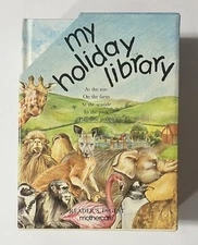 My Holiday Library 5 Books Zoo Farm Park - Child Set Reader's Digest 1983 VTG