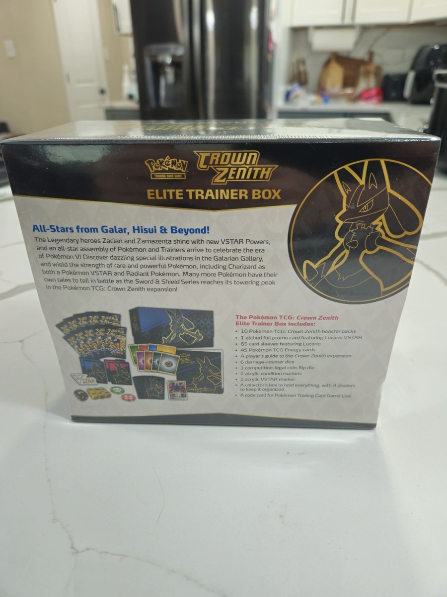 Pokémon TCG: Crown Zenith Elite Trainer Box - 10 Packs for sale