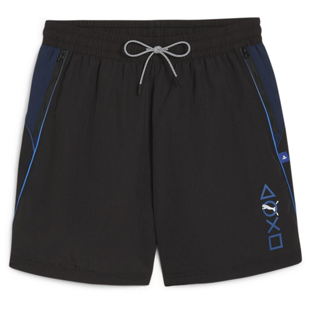 Puma Ps X 6 Pollici Pantaloncini Uomo Nero Casual Pantaloni Sportivi 62470301