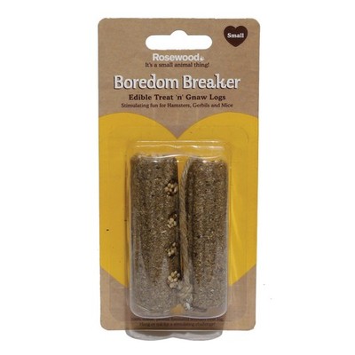 Rosenholz Langeweile Brecher Leckerli n Nagen Stämme 2er Pack essbares Kauspielzeug für Kaninchen