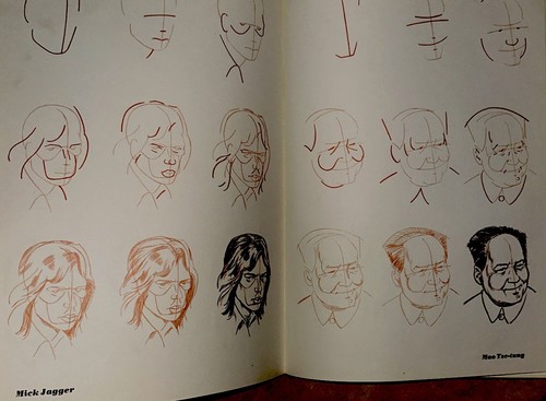 Draw 50 Famous Faces Hardcover Lee J. Ames - Picture 9 of 14