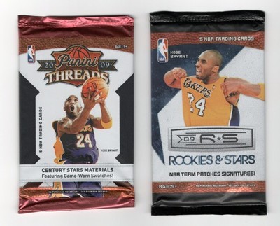 2009-10 Factory Sealed Panini Threads and Rookies & Stars. Kobe Bryant, Curry RC