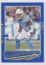 2020 Panini Donruss Press Proof Blue Casey Hayward #133 0f2i