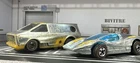 Lot Of 2 1976 Chrome Hot Wheels Redlines - Large Charge & Sizzlers II Vantom