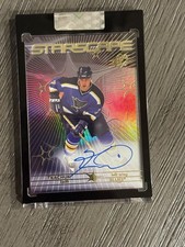 2025-26 Upper Deck Clear Cut Keith Tkachuk SPX Starscapr Auto St. Louis Blues