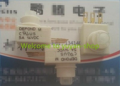 2pcs New Defond DPN-3-07 5A 14VDC 3 pins self-reset button switch *MZ