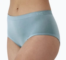 MAIDENFORM M Seamless Sunday Morning Blue Hipster Panty Womens Sz M 6 XL 8