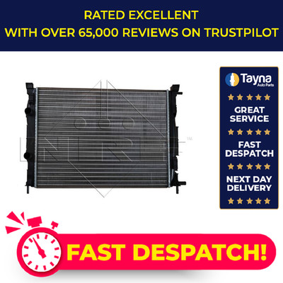 Radiator fits RENAULT MEGANE Mk2 2.0 2002 on NRF 7711135784 7711135786 Quality