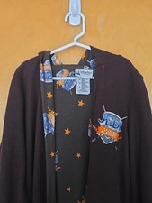 Disney Park Star Wars Jedi Training Academy Youth Costume Robe M Brown Hooded