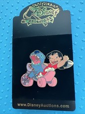Disney Pin # 30040 Disney Auctions (P.I.N.S.) - Lilo and Stitch on Big Wheel Pin