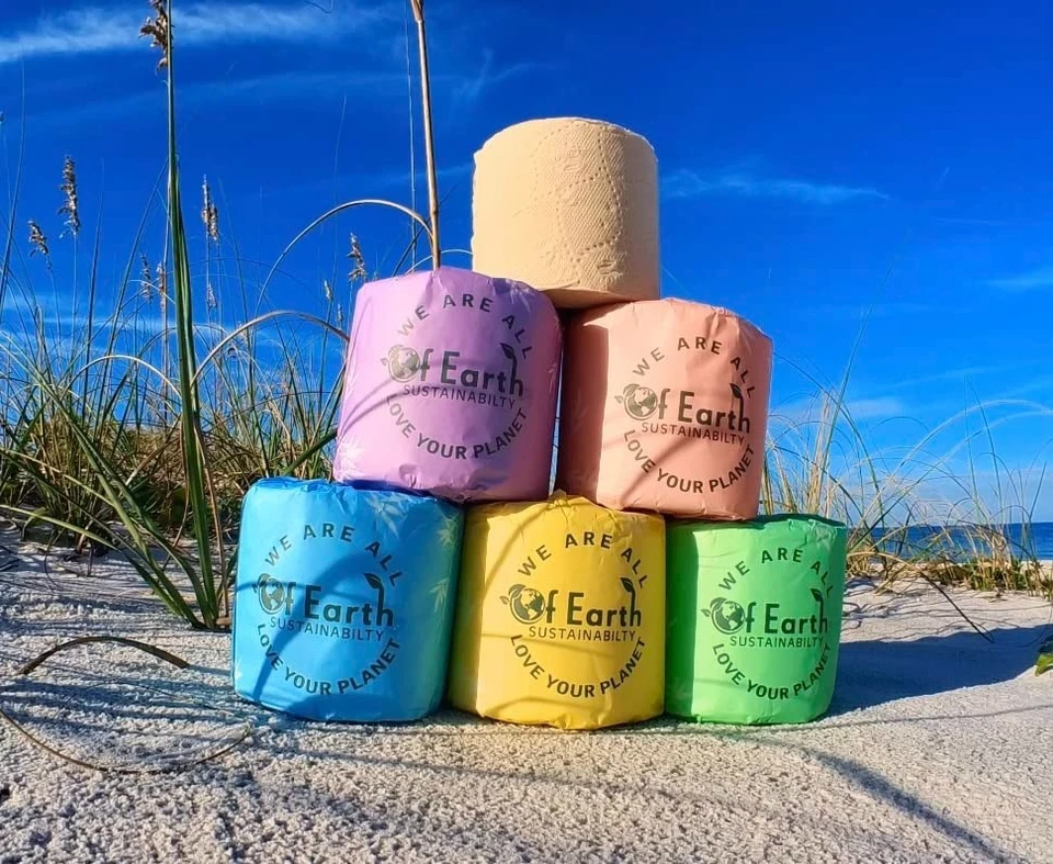 Of Earth Bamboo Toilet Paper Unbleached - Image 4 of 4