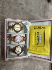 Lot Of 3 Invicta Angle Pro Diver Series Watches