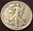 1934-D USA Half Dollar 50 Cents- .900 SILVER - Walking Liberty