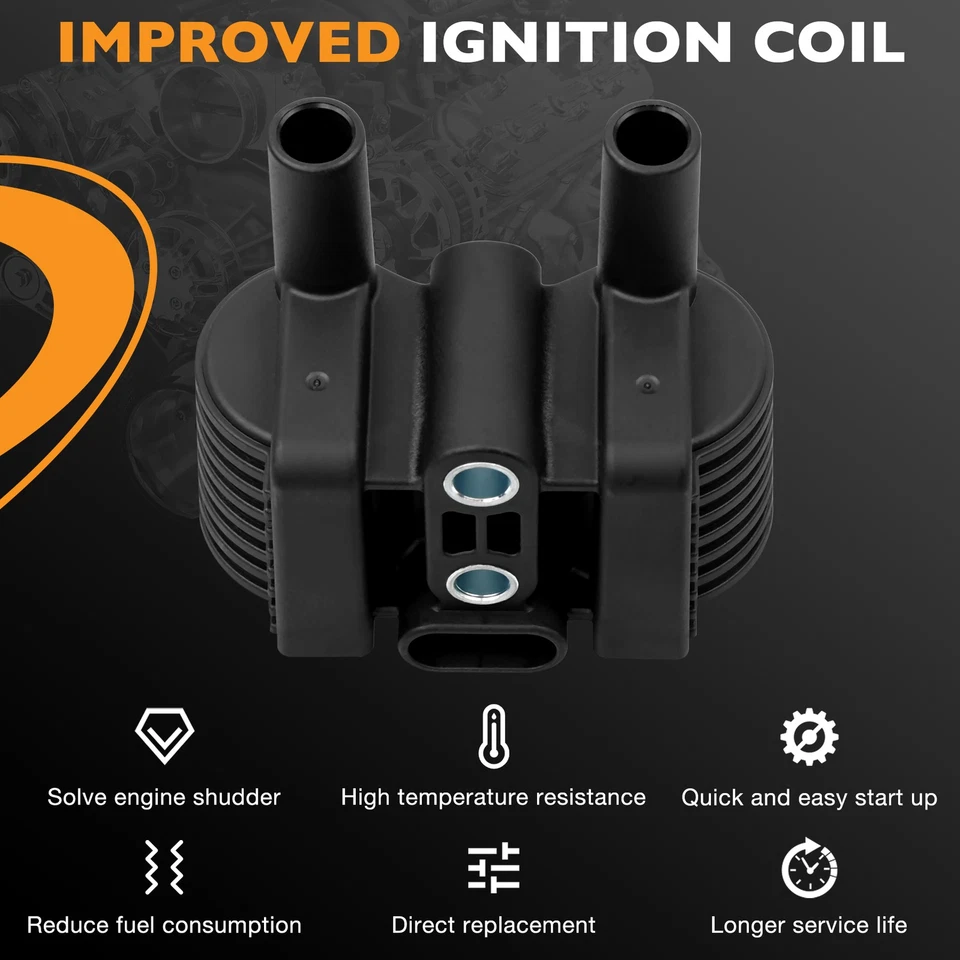Ignition Coil Fit Sportster 1200 883 Iron Nightster Roadster Street 500 750 ROD Foto 2 de 4