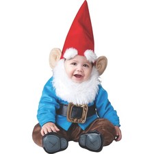 Adorable Lil Garden Gnome Toddler Costume 6-12 Months Missing Booties
