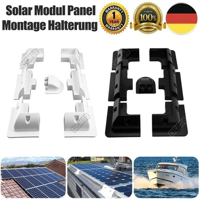 CICMOD Solarmodul Panel Halterung Halter Wohnwagen Ecke Befestigung Montagehalterungen
