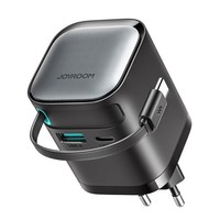 Joyroom JR-TCL02 65W Gan LadegeräT USB-A/USB-C Mit Usb-C-Kabel