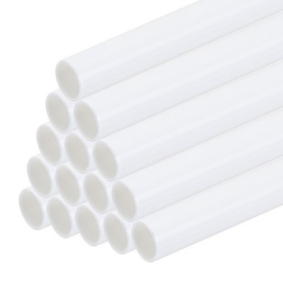 30pcs 10'' Plastic Model Tube ABS Round Tube 0.24''OD for Model Making DIY