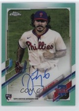 2021 Topps Chrome Rookie Auto Aqua Refractor /199 JoJo Romero #RA-JR Auto g5e