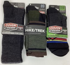 Darn Tough 1952 1973 1480 Men's 3X Hiking Socks Mixed Size XL