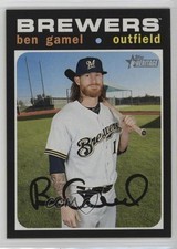2020 Topps Heritage French Text Back Ben Gamel #157 0ny1