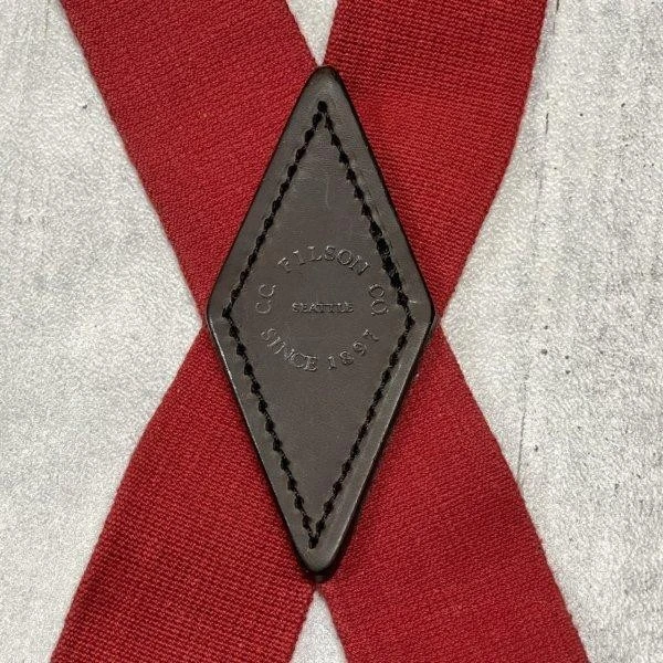 Подвески Filson мужские аксессуары США натуральная кожа плоские резиновые широкие сделано в A - Изображение 2 из 4