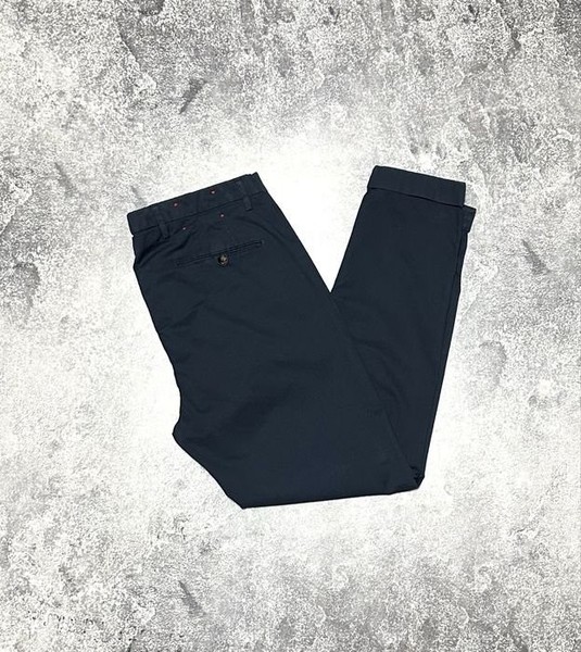 Men Hugo Boss Trousers Navy 36-38