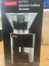 Bodum Bistro Electric Burr Coffee Grinder - Black