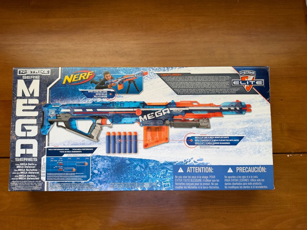NERF B0578 N-strike Elite Sonic Ice Centurion Blaster for sale