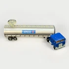 Vtg 1980 Hot Wheels Steering Rigs Kenworth K100 ARCO Tanker Trailer 1:64 Diecast
