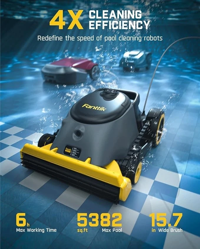 Limpieza horizontal de líneas de flotación Fanttik Aero X, eficiencia 4X, tiempo de trabajo 6H Cor Foto 2 de 4