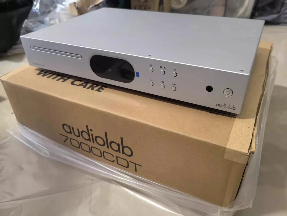 Audiolab 7000CDT Trasporto CD, Argento, Come Nuovo, IMBALLO ORIGINALE|Tempi di consegna circa 1 mese - Immagine 2 di 4