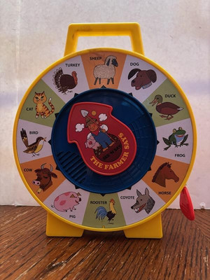 Mattel See 'n Say The Farmer Says Pull-String Farm Animals 2013. Works