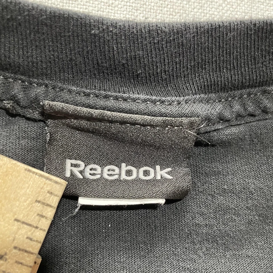 Camisa masculina Baltimore Ravens vintage média preta futebol americano NFL Reebok grunge Y2K - Imagem 4 de 4