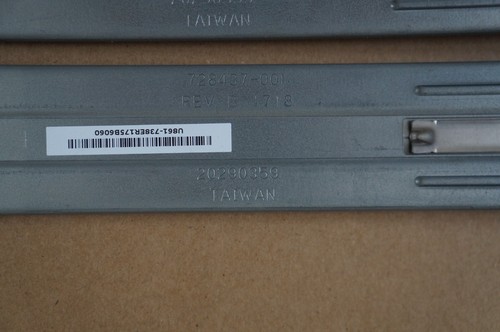 HP 728437-001 714515-002 DL360 SFF 1U Server Mounting Rail Set Kit Pair - Picture 2 of 5