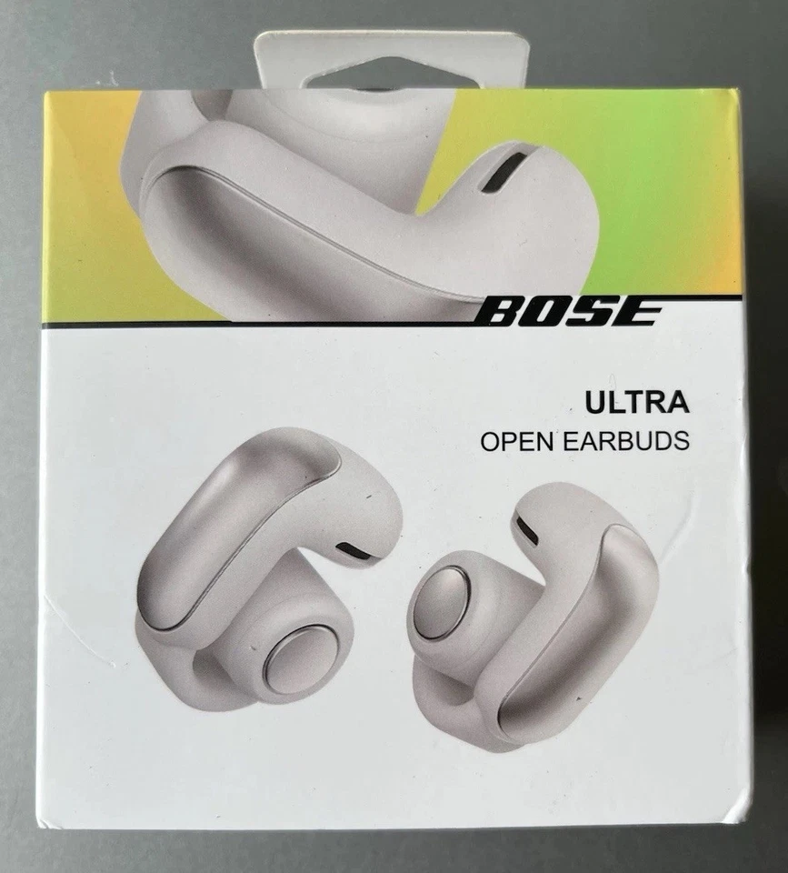 Bose Ultra Open Earbuds - True Wireless Bluetooth, White / Smoke - New - Image 2 of 4