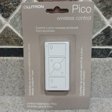 Lutron Pico Wireless Control PJ2-3BRL-GWH-L01 Factory Sealed 