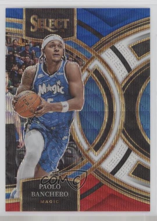 2023-24 Panini Select Premier Level Tri-Color Prizm Paolo Banchero #170 01su