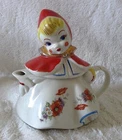 Made in the USA Hull pottery teapot  little red riding hood