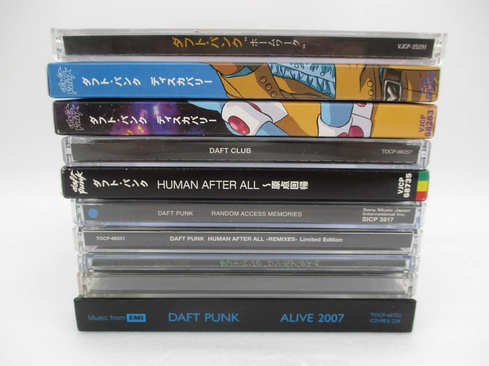 DAFT PUNK 10CDs DISCOVERY, Homework, daft CLUB, ALIVE 2007, HUMAN AFTER ALL - Image 3 of 4