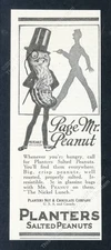 1927 Mr Peanut page boy art Planters Peanuts vintage print ad