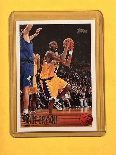 KOBE BRYANT 1996-97 Topps Rookie Base Card LAKERS